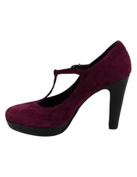 Zapato mujer She&He burdeos