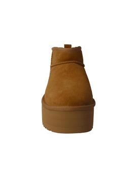 Botín mujer Ugg classic Ultra Mini Platform camel