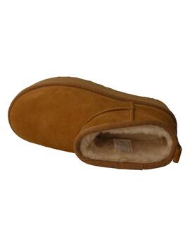 Botín mujer Ugg classic Ultra Mini Platform camel