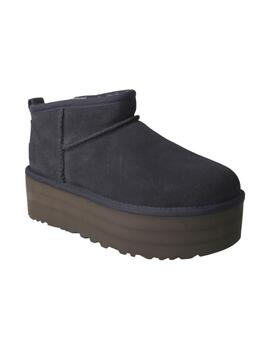 Botín mujer Ugg Classic Ultra Mini platform azul