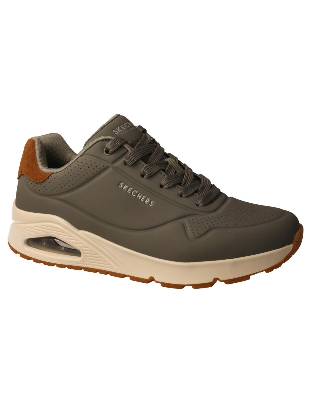 Deportivo hombre Skechers Uno verde