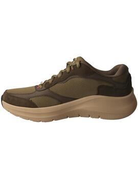 Deportivo hombre Skechers Arch Fit verde