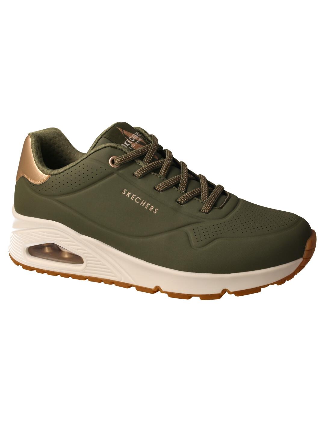 Deportivo mujer Skechers Uno verde