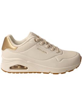 Deportivo mujer Skechers Uno blanco