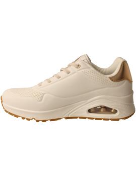 Deportivo mujer Skechers Uno blanco