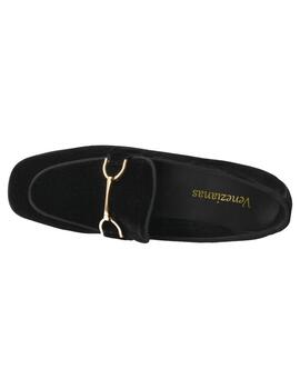 Mocasín mujer Venezianas negro