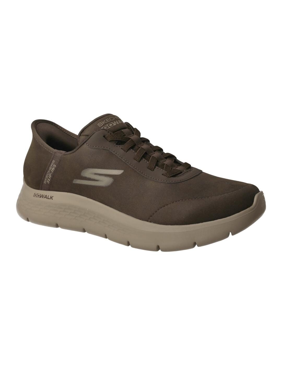 Dep. hombre Skechers Go Walk Flex marrón