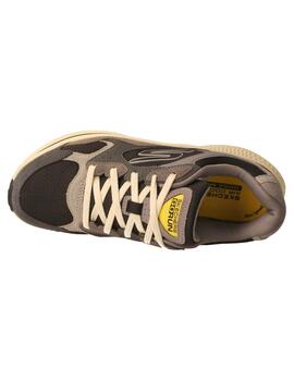 Deportivo hombre Skechers Go Run negro-gris