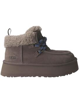 Botín mujer Ugg Funkarra Cabin Cuff gris