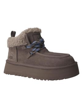 Botín mujer Ugg Funkarra Cabin Cuff gris