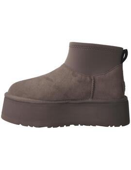 Bota mujer Ugg Classic Mini Dipper gris