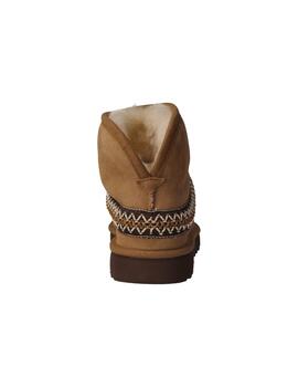 Botín mujer Ugg Classic Mini Crescent camel