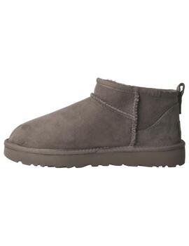 Bota mujer Ugg Classic Ultra Mini gris