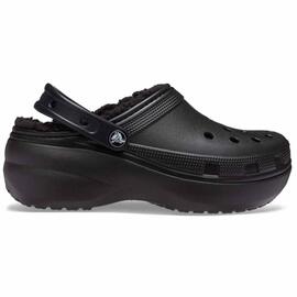 Zueco mujer Crocs Plataforma negro