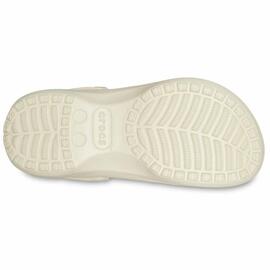 Zueco mujer Crocs Plataforma crema