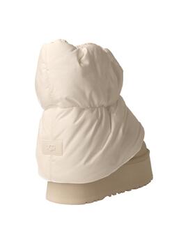 Botín mujer Ugg Classic Mini Dipper Puffer blanco