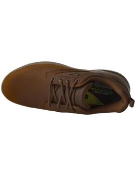 Zapato waterproof  hombre Skechers Delson marrón