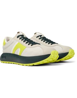 Deportivo hombre Camper Pelotas gris -amarillo