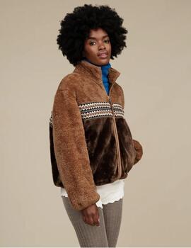 Chaqueta mujer Ugg Marlene Sherpa camel