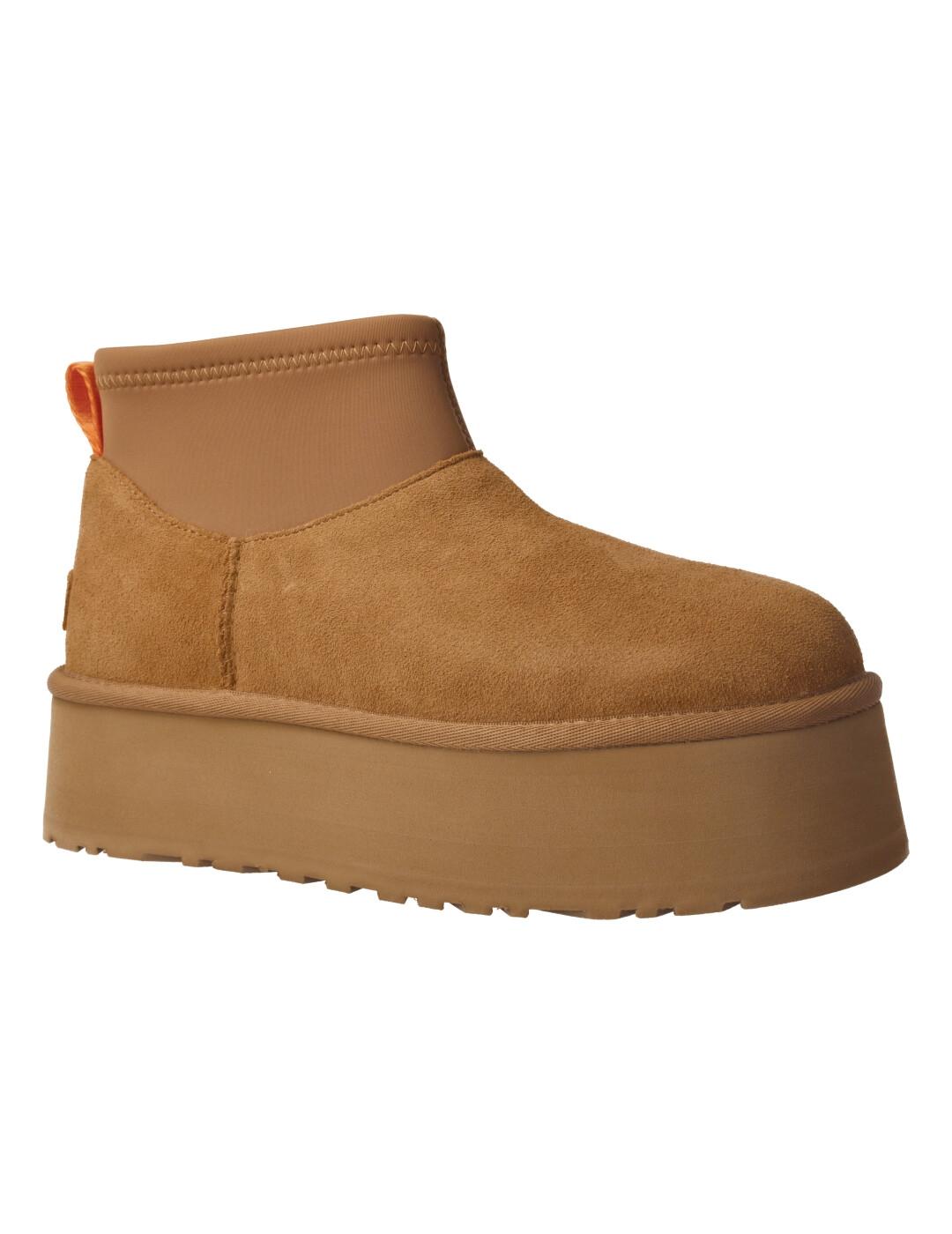 Bota mujer Ugg Classic Mini Dipper camel