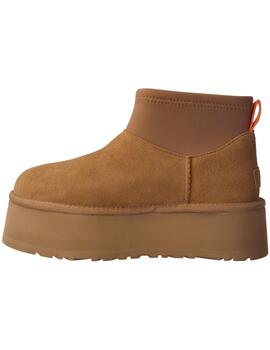 Bota mujer Ugg Classic Mini Dipper camel