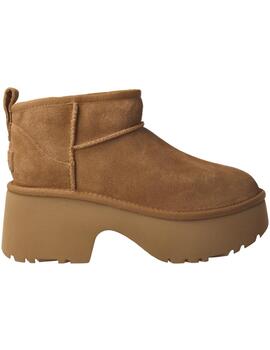 Botín mujer Ugg Classic Ultra Mini New Heights camel