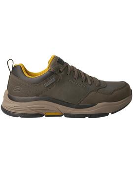 Deportivo Waterproof hombre Skechers Benago verde