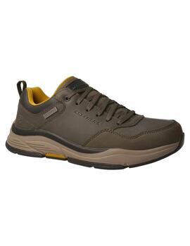 Deportivo Waterproof hombre Skechers Benago verde