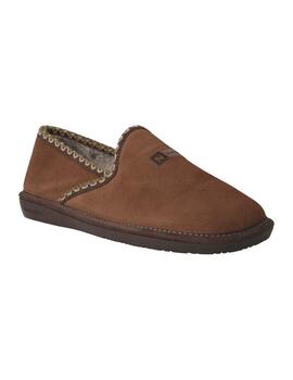 Zapatilla casa hombre Nordikas Top Line choco