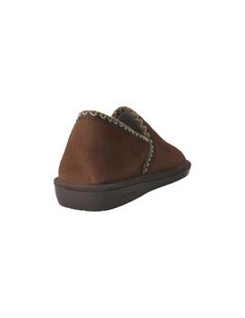 Zapatilla casa hombre Nordikas Top Line choco