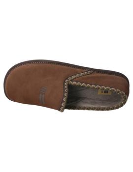 Zapatilla casa hombre Nordikas Top Line choco