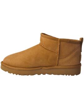 Botín mujer Ugg Classic Ultra Mini camel