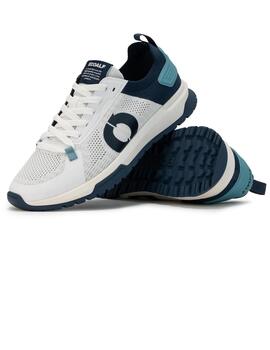 Deportivo hombre Ecoalf Mumbai bco/azul