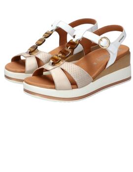 Sandalia mujer Mephisto Seline beige