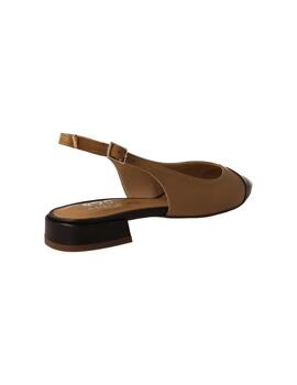 Zapato mujer Sept Store camel/negro