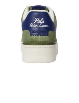 Deportivo hombre Ralph Lauren verde-azul