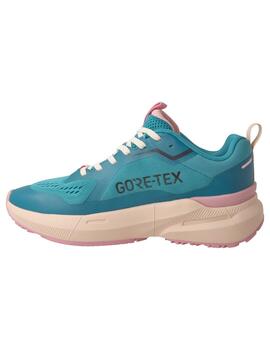 Deportivo Gore-Tex mujer Extr4 azul/rosa